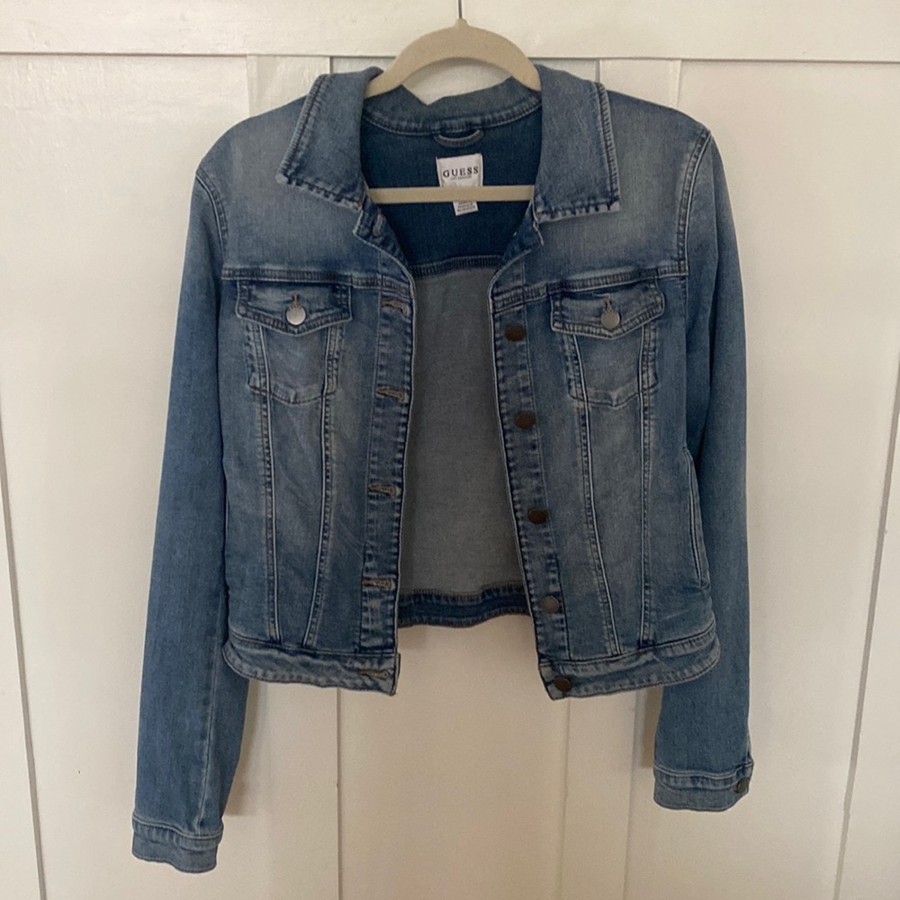 Guess denim trucker jacket